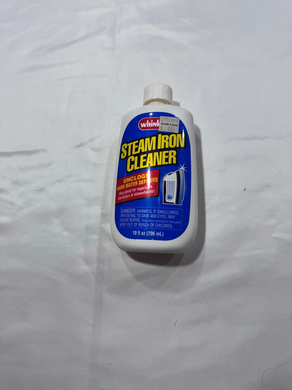 NOS Whink Steam Iron Cleaner 10 oz | DISCONTINUED Liquid Formula | Hard to Find
